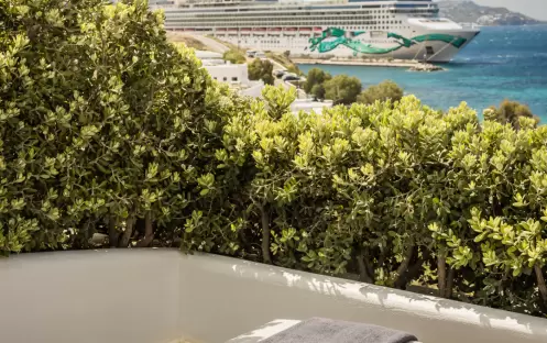 Grace Mykonos Deluxe room view